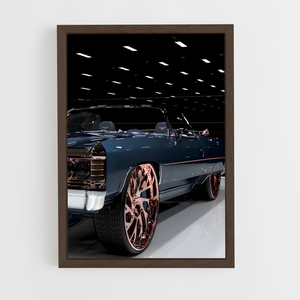 Poster Blue Fantasy – affiche Chevrolet (vue 5)